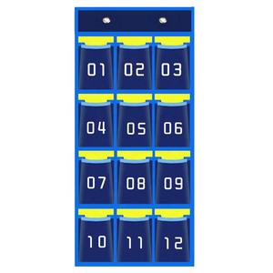 Organizador de Aula con 36 Bolsillos Numerados, Portacelulares, Bolsa de Almacenamiento para Colgar en la Pared o Puerta - Product Image 6