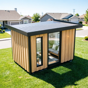 Maisonnette préfabriquée ADU pour l'arrière-cour, cabane de jardin isolée, unité compacte toute saison, confortable pour climats chauds et froids - Product Image 1