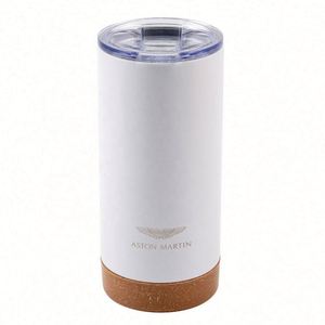 Mug à café droit de 16 oz avec fond et couvercle en caoutchouc, en acier inoxydable, pour articles promotionnels - Product Image 5