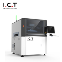 ICT Buen Precio SMT Plantilla Impresora Pasta de Soldadura Impresora PCB Máquina Impresora China