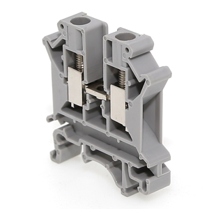 UK-6N 0.2-6mm ² vít loại không dễ cháy <span class=keywords><strong>Din</strong></span> <span class=keywords><strong>Rail</strong></span> khối thiết bị đầu cuối dây nối RoHS - Product Image 2