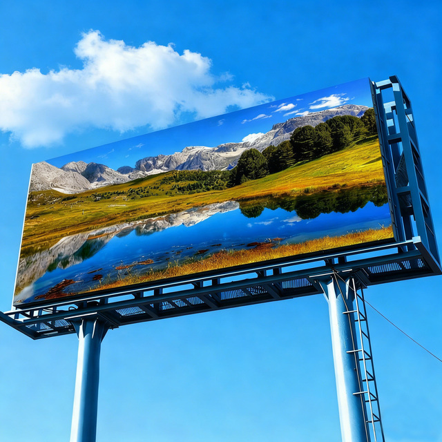 Outdoor Fixed Full Color Waterproof Advertising LED Display Screen with High Brightness 5000 Nit and 3-Year Warranty