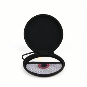 <b>Custom</b> <b>CD</b> Player Case Small Jewel <b>CD</b> DVD Case Black Hard Shell EVA <b>CD</b> Storage Case with Mesh Pocket - Product Image 6