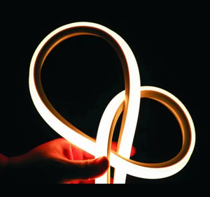 แถบซิลิโคนด้านบนโค้ง1010 1212 1414 1616 2020ด้านบนแถบไฟนีออน <span class=keywords><strong>LED</strong></span> แถบ IP67ตัวกระจายแสงนีออนซิลิโคน5V 12V 24V - Product Image 4