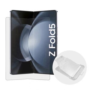 กระจกนิรภัยบางเฉียบยืดหยุ่นสำหรับ Samsung Fold 3/4/5 และ Flip 3/4/5  กระจก UTG หนา 0.03 มม. ฟิล์มกันรอยหน้าจอ Flip5 สำหรับโทรศัพท์แบบพับได้ - Product Image 1