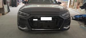 아우디 A4 2021+ S4에서 RS4로의 페이스리프트 전환용 프론트 범퍼 그릴 허니콤 스타일 그릴 - Product Image 6