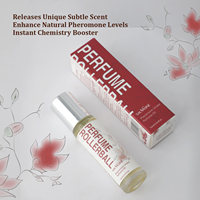 Cederhout Parfum Rollerball Roll-On Parfum (Rood) 10ml Unisex Standaardformaat Elegant Comfortabel Langdurig Draagbaar Parfum