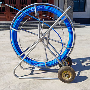 9 מ "מ * 350 מ 'פיברגלס, מוט צינור רציף, מוט דיג פיברגלס מוצק - Product Image 6