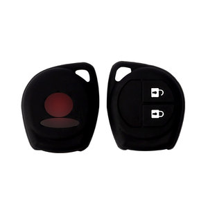 Auto 2 pulsanti telecomando portachiavi custodia in Silicone per Suzuki SX4 Swift <span class=keywords><strong>Vitara</strong></span> Liana Jimny Alto Ignis stima chiave shell di protezione - Product Image 4