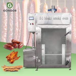 Ahumador de Pescado Mini, Horno de Ahumado a Gas Comercial para Restaurante, Ahumador de Carne para Costillas de Pato, Pechuga y Salmón Frío - Product Image 1