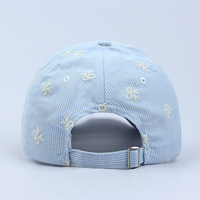 Casquette de baseball rayée ajustable pour femme, idéale pour le sport en extérieur, avec logo brodé et nœud – Collection Printemps-Été