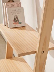 Estantería Moderna de 5 Niveles, Estantería de Madera en Forma de Escalera, Estantería para Exhibición de Libros, Escalera para Sala de Estar, Baño, Dormitorio - Product Image 5