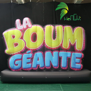 Pallone Gonfiabile Pubblicitario a Forma di Logo per Eventi, Cartellone Pubblicitario LED Digitale da Esterno Impermeabile - Product Image 2