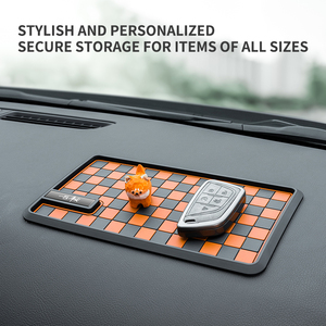 El accesorio interior con patrón <span class=keywords><strong>de</strong></span> malla minimalista Baviss sostiene el teléfono para GPS y muestra el número <span class=keywords><strong>de</strong></span> estacionamiento en los garajes <span class=keywords><strong>de</strong></span> la ciudad - Product Image 2