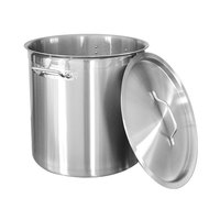 Panci Stok Baja Tahan Karat Modern, Kapasitas Besar, Peralatan Dapur Komersial, Desain Dasar Komposit, Set Peralatan Masak, Penawaran Spesial