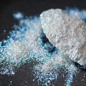 Poudre de pigment holographique effet caméléon, pigment inorganique de qualité cosmétique pour le maquillage et l'artisanat - Product Image 1
