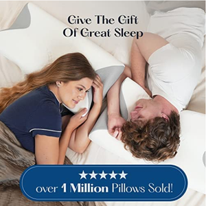 Oreiller orthopédique en mousse à mémoire de forme pour dormir sur le côté, Contour cervical breveté, Offre Spéciale - Product Image 6