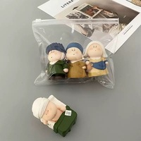 Sac de rangement transparent en PVC avec fermeture éclair auto-scellante pour figurines de collection, emballage anti-poussière