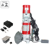 Moteur de porte de volet roulant électrique automatique à télécommande à faible bruit AC600kg