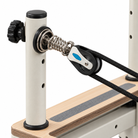Studio de yoga, salle de sport, club de fitness, équipement de qualité commerciale, Pilates Reformer en aluminium robuste, fabrication CE OEM