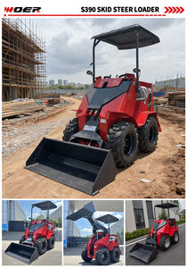 Woer gratis pengiriman murah Diesel Ce Epa mesin selip pemuat kemudi mesin kecil Cina selip roda kemudi untuk dijual - Product Image 6