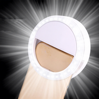 Neue Blitzlicht-Kamera zur Fotografie-Verbesserung Leuchtlampe 36 LED Stufenlos Einstellbarer Selfie-Ring Sonstiges Handy-Zubehör