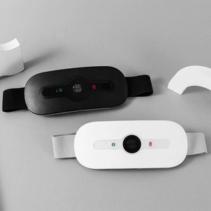 High Vibrating Menstrual Pain Relief <b>Pad</b> Rechargeable Period Cramp <b>Massager</b> Waist <b>Massage</b> Belt - Product Image 5