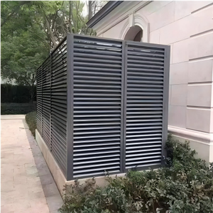 Thiết kế hiện đại hợp kim nhôm kim loại dễ lắp ráp mái hiên cho cửa sổ với mô hình mở dọc - Product Image 3