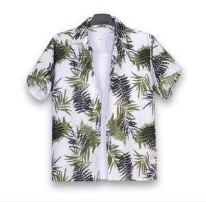 Chemise décontractée hawaïenne de qualité supérieure, légère, respirante, à imprimé tropical, à manches courtes, pour les vacances à la plage - Product Image 2