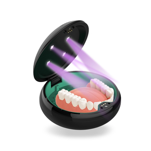 Support de stérilisation UV pour lampe UV, porte-dentier et aligneur, nettoyeur de dispositifs orthodontiques dentaires UV - Product Image 1
