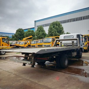 FOTON <b>Flatbed</b> Rollback Tow <b>Truck</b> Euro III Diesel Manual New 5 Ton Road Accident Rescue Wrecker Towing <b>Truck</b> - Product Image 5