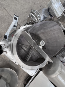 Frites automatiques de seau de secousse d'acier inoxydable 304 commercial, <span class=keywords><strong>friteuse</strong></span> de croustilles de casse-croûte - Product Image 4