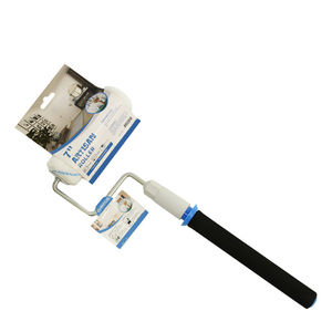 <span class=keywords><strong>Manche</strong></span> télescopique robuste brosse roulante cadre de <span class=keywords><strong>rouleau</strong></span> extensible <span class=keywords><strong>rouleau</strong></span> de <span class=keywords><strong>peinture</strong></span> acrylique avec poignée EVA confortable - Product Image 2