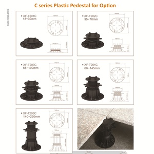 Каменная напольная плитка высокого качества, опорная пластиковая подставка из полипропилена, мраморная плитка, XF-T204C 65-145 мм - Product Image 5