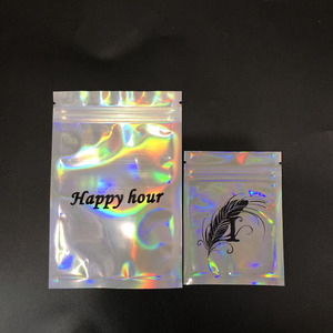 Custom opaco pizzico n scivolo bambino pianura resistente biodegradabili mylar di uscita sacchetti di tenuta sacchetto di plastica medica - Product Image 6