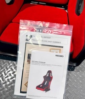 Sièges de course personnalisés en usine, sièges baquet en carbone et cuir, sièges de course classiques originaux Recaro