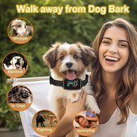 2025 Dog Smart Collar 8 Empfindlichkeit wiederauf ladbar wasserdicht 4 Trainings modi Elektrisches Trainings schock halsband