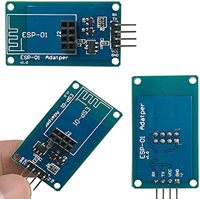 Aismartlink ESP8266 ESP-01 Modul Adaptor Nirkabel Serial DC3.3V 5V ESP01 Breakout PCB Adapters