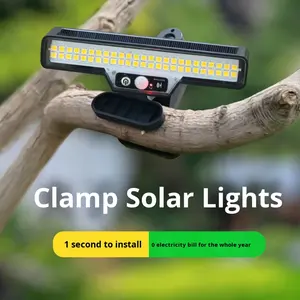 อัลตร้าไบรท์ LED พลังงานแสงอาทิตย์คลิปแสงกันน้ำเซ็นเซอร์สวนสำหรับกลางแจ้ง<span class=keywords><strong>ขาย</strong></span>ดีในต่างประเทศสำหรับการตั้งแคมป์ - Product Image 2