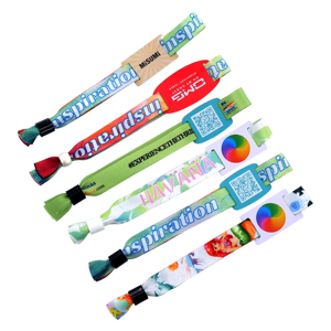 Pulseras de Tela RFID con Código QR, 13.56MHz NFC, para Seguimiento, con Cierre, de Un Solo Uso - Product Image 2