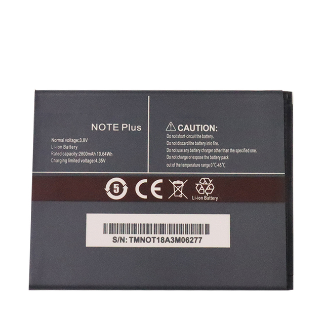 High Quality 4150Mah 3.82V Lithium Li Ion Battery Rechargeable for Cubot Note S High Quality Smartphone Digital Battery