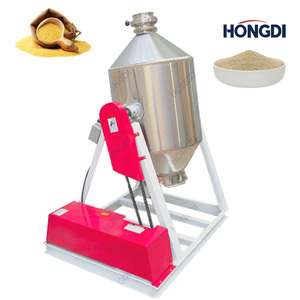 Versatile Industrial 200kg Double Cone <b>Blender</b> with Motor & Gearbox for Chemical & Food Processing - Product Image 1