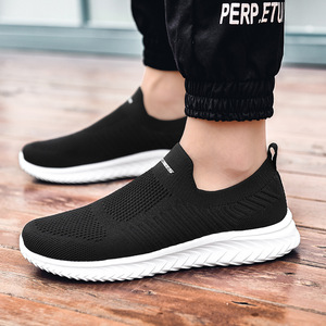 Zapatos Deportivos de Malla con Punta Redonda, Color Sólido, Suela Plana de Goma, Entresuela Transpirable de EVA, Estilo Casual para Todas las Temporadas - Product Image 2