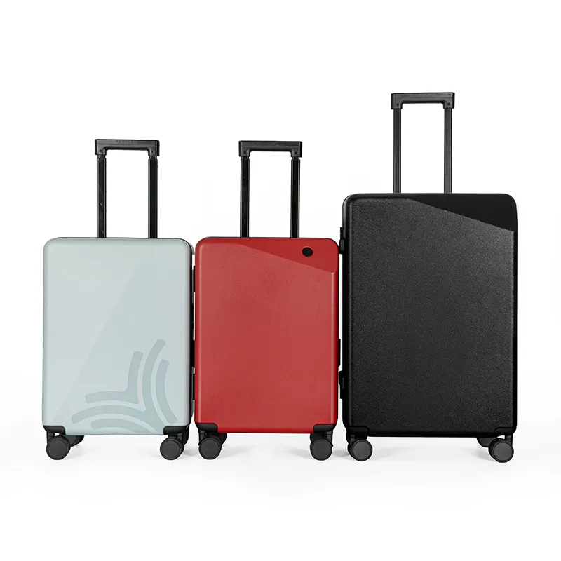 Özelleştirilmiş yeni ürün iş Spinner Caster arabası çantası ABS seyahat kutusu bagaj seyahat için