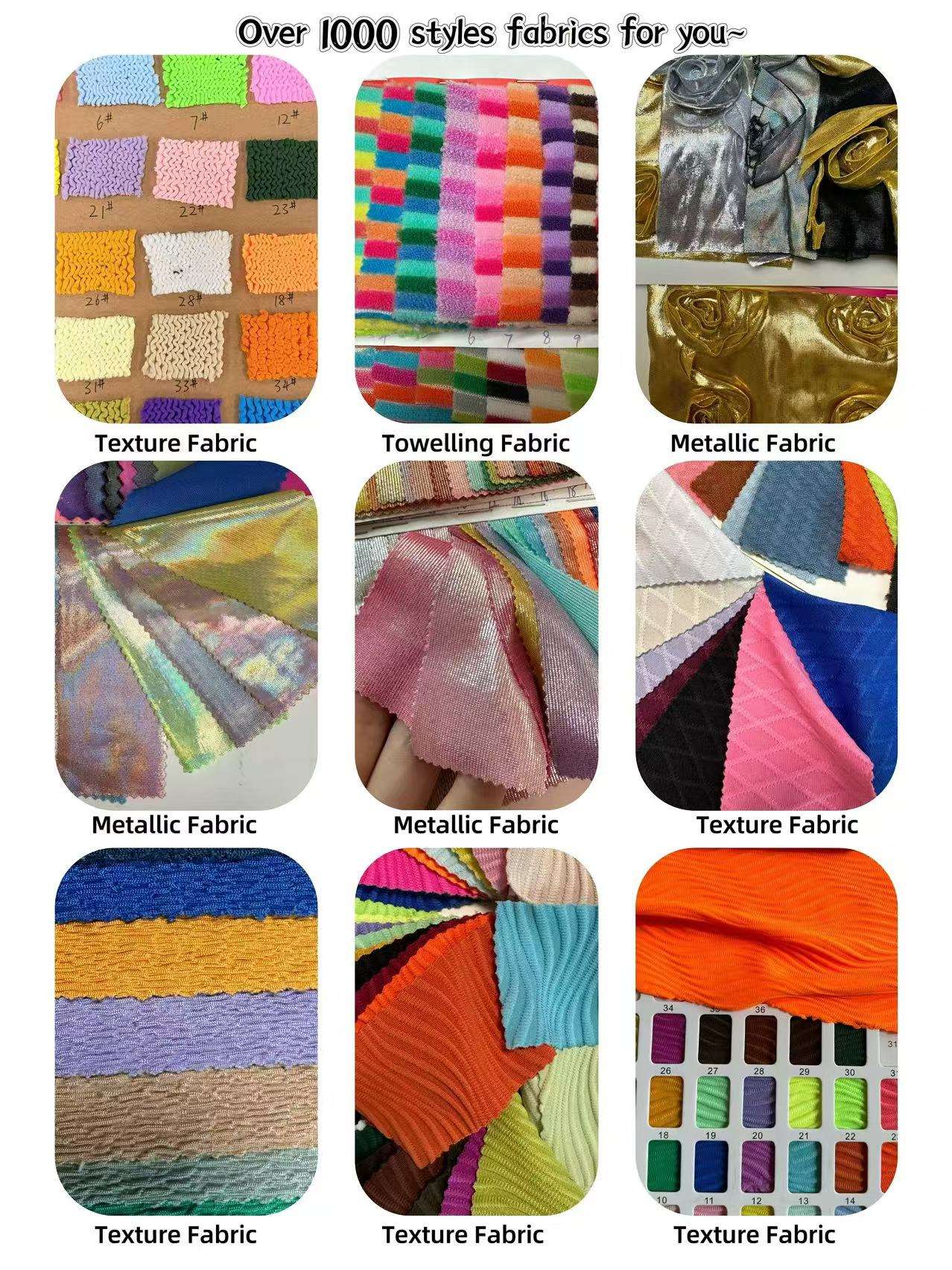 Choose fabrics you like