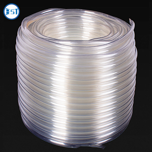 Extrusie Plastic Pvc Pu Transparant Clear Fiber Flexibele Waterpijp <span class=keywords><strong>Tubing</strong></span> Air Clear Pu Slang - Product Image 2