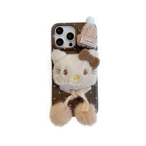 غطاء واقي مقاوم للسقوط بقشرة ناعمة لهاتف آيفون من نوع Kt جراب بنمط جلد من البولي يثين الحراري بنمط القبعات القطيفة لهاتف أبل - Product Image 5