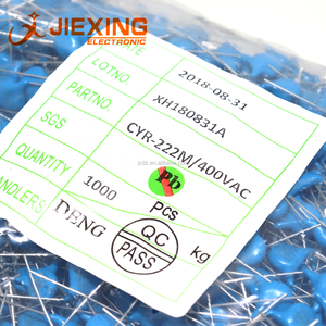 Safety Y <strong>Capacitor</strong> 400V 222M 2200pF 2.2nF AC400V X1 Y1 Condensador JN222M Pin Pitch 7.5mm - Product Image 4