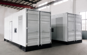 Générateur industriel en conteneur POWER 1500 kVA, moteur de 1200 kW, fréquence 60 Hz, vente directe du fabricant - Product Image 2