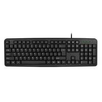 Clavier USB filaire noir à 104 touches avec rétroéclairage RVB, différentes versions de claviers filaires pour le bureau et la maison